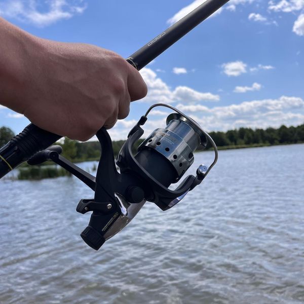 Карповий набір: Flagman Magnum Black Carp вудилище + Flagman Magnum Carp Feeder 6000 котушка Mbc 3.3 +mcf6000 фото