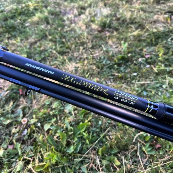 Карповий набір: Flagman Magnum Black Carp вудилище + Flagman Magnum Carp Feeder 6000 котушка Mbc 3.3 +mcf6000 фото