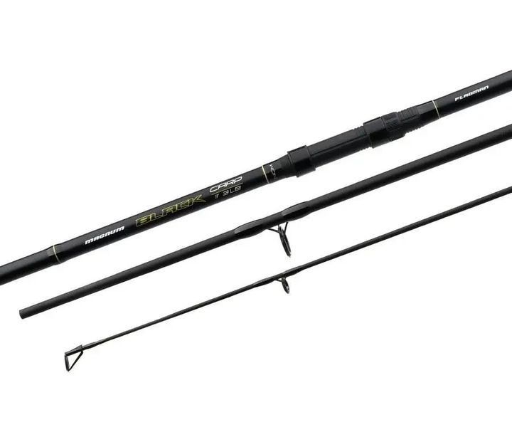 Карповий набір: Flagman Magnum Black Carp вудилище + Flagman Magnum Carp Feeder 6000 котушка Mbc 3.3 +mcf6000 фото