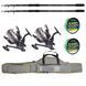 Короповий набір Flagman Magnum Black Carp на 2 вудлища 3.3 м + котушки + чохол + волосінь FLMBTC330+MCF6000.2 фото 1