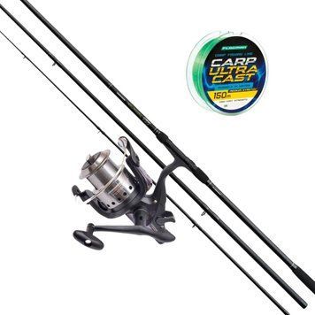 Карповий набір для рибалки Flagman Magnum Black Carp + Подарок Лєска 150м mbc_mcf1 фото