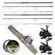 Короповий набір Brain Apex 3.9 м 3.5 lb 2 вудилища + 2 котушки Flagman Endura Carp 8000 FS + волосінь 800 м + чохол 858.41.87+70100033.9 фото 1