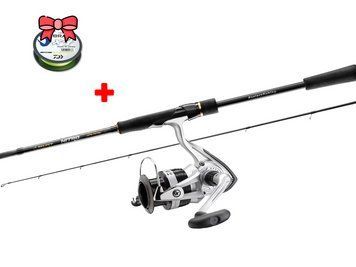 Спінінг SELECT NITRO + КОТУШКА DAIWA SWEEPFIRE + ШНУР DAIWA J-BRAID У ПОДАРУНОК! nitrodaiwa_set фото