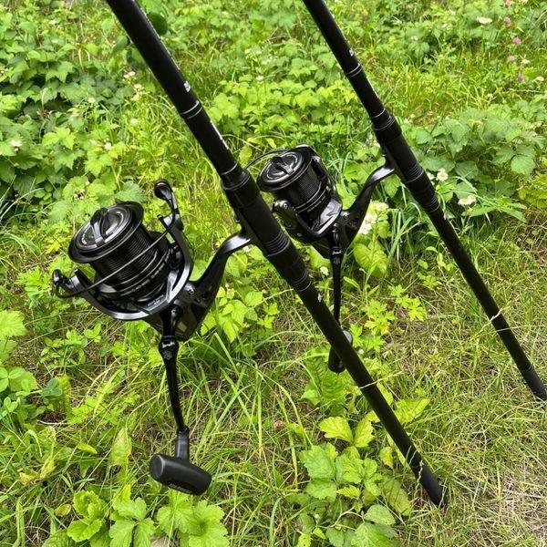 Набор для карповой рыбалки на два удилища Fishing ROI Mirage 3.5Lb Black MirageBlack2 фото