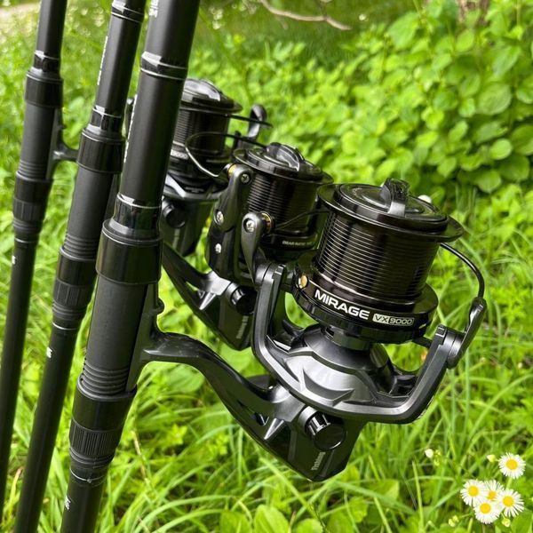 Набір для коропової риболовлі на три вудилища Fishing ROI Mirage 3.5Lb Black MirageBlack3 фото